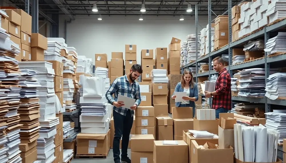 Behind the Scenes: Packaging and Stationery Distributors in Photos
