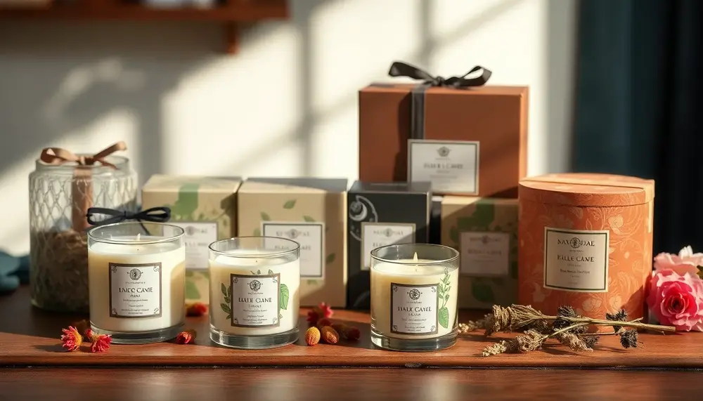 Choosing the Perfect Packaging for Scented Candles