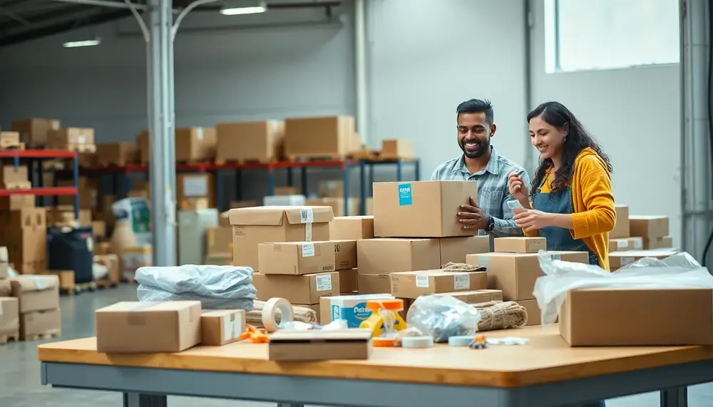 Why a Heavy Duty Packing Table is Essential for a Smooth Packaging Workflow